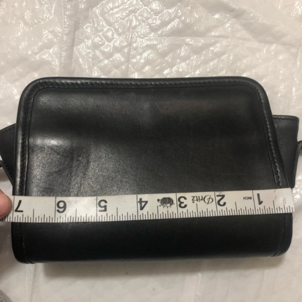 Coach vintage disco swing 9048 black leather bag - Picture 4 of 12